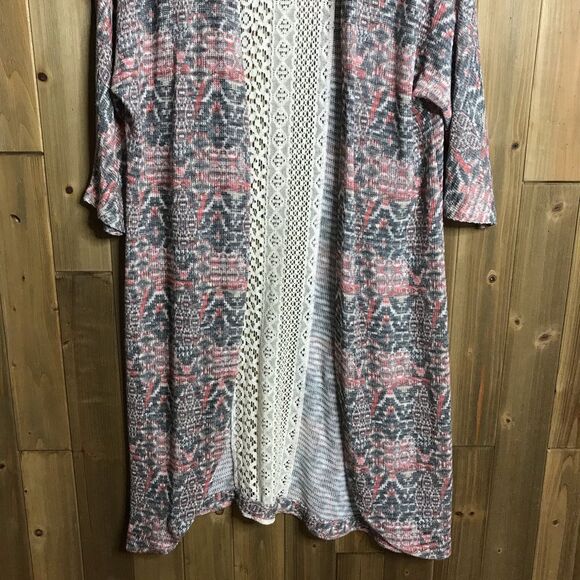 No Brand Lightweight Duster Rear Lace Inset One Size - Picture 4 of 15